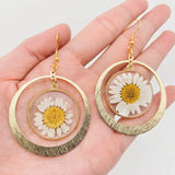 Daisy Pendant Earrings