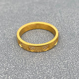 Two Tone Heart 18k Ring