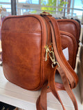 Retro Crossbody Bag (Brown)