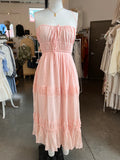 Tate Maxi Dress (Blush Pink)