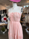 Tate Maxi Dress (Blush Pink)