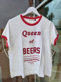 Queen Of Beers Baby Tee by the Laundry Room