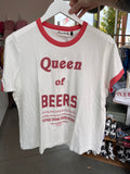 Queen Of Beers Baby Tee by the Laundry Room