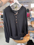 Hallie Henley Top (Black)