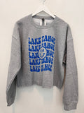 Tahoe Cropped Sweatshirt (Heather Grey)